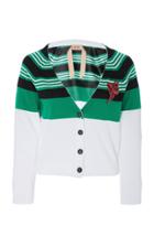 N 21 N&deg;21 Daria Cotton Crepe Cardigan