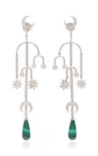 Colette Jewelry Galaxia Malachite Drop Earrings