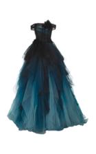 Marchesa Off The Shoulder Ball Gown