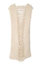 Tuinch Hand Knit Silk Mini Dress
