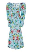 Moda Operandi Prabal Gurung Floral-print Cotton-blend Shirt Dress Size: 00