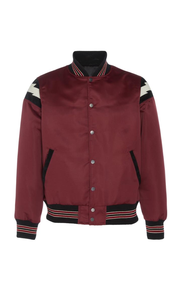 Rhude Satin Varsity Jacket