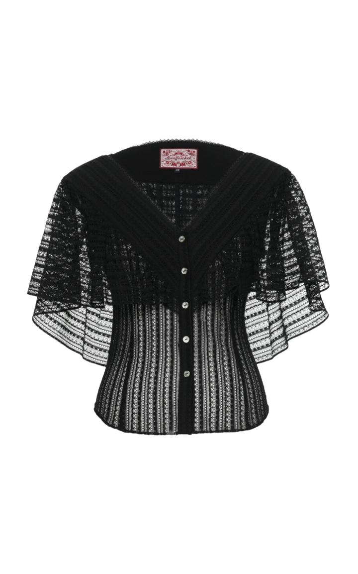 Lena Hoschek Eszter Ruffled Overlay Blouse