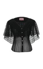 Lena Hoschek Eszter Ruffled Overlay Blouse