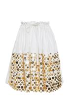 Moda Operandi Maison Rabih Kayrouz Embellished Poplin Skirt Size: 34
