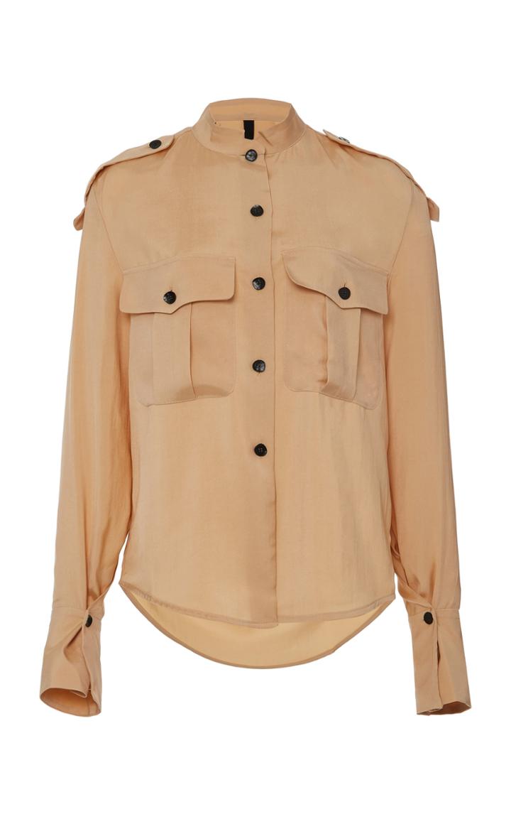 Petar Petrov Britta Sateen Top