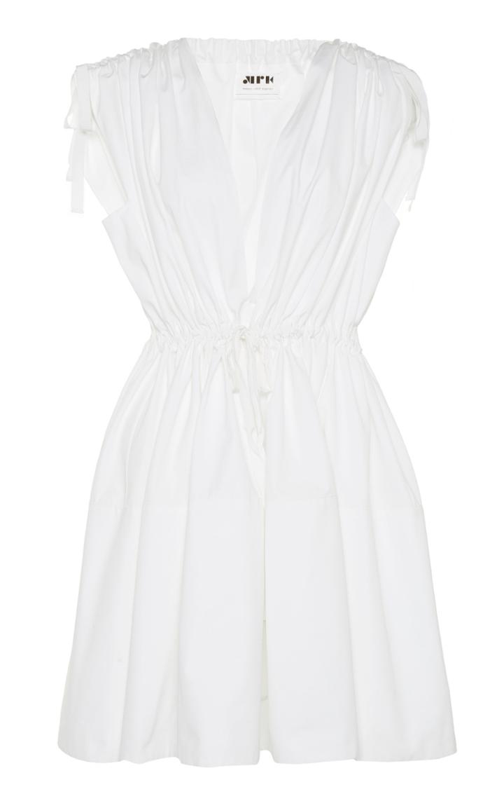 Moda Operandi Maison Rabih Kayrouz Ruched Poplin Dress Size: 38