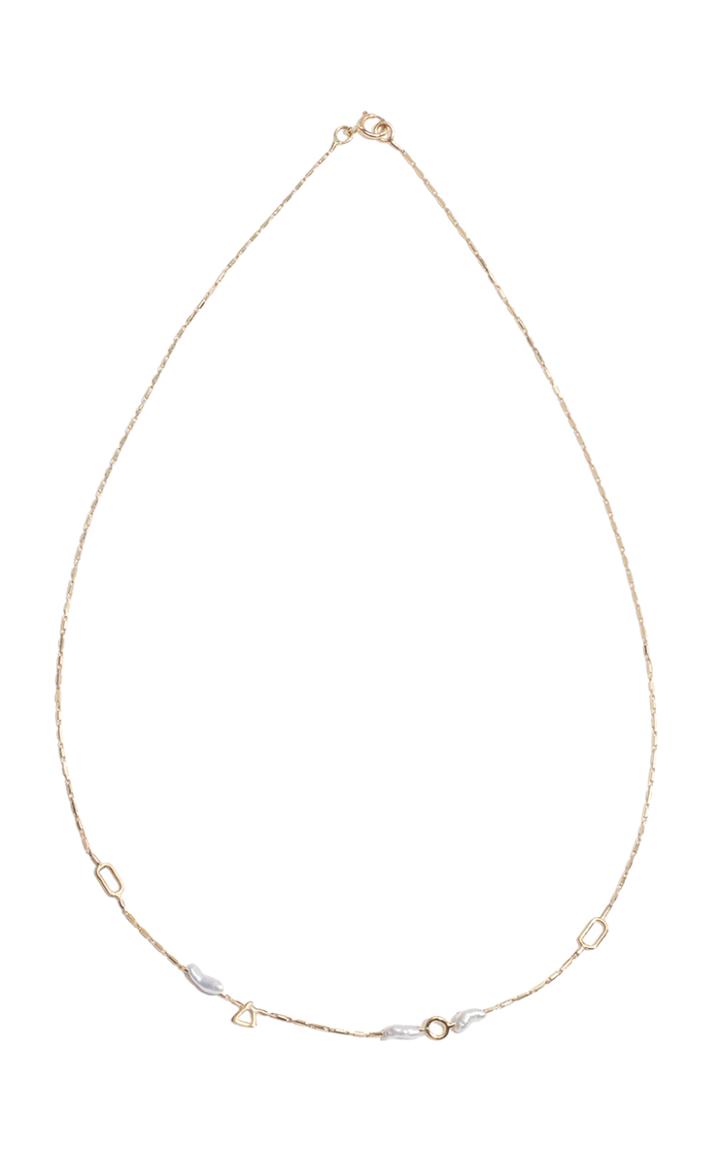 Lucy Folk Fossil Necklace