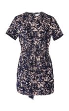 Victoria Victoria Beckham Embroidered Mini Dress