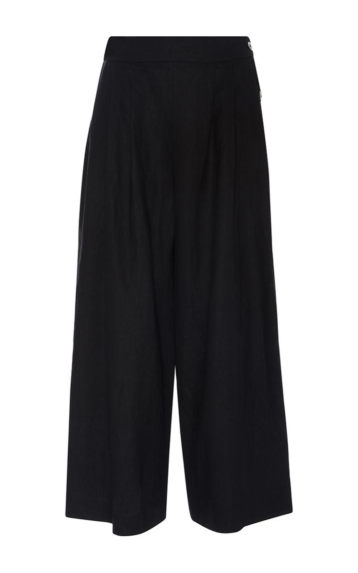 Mara Hoffman High Rise Button Side Culottes