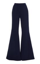 Saloni Ivy Crepe Flared Pants Size: 6