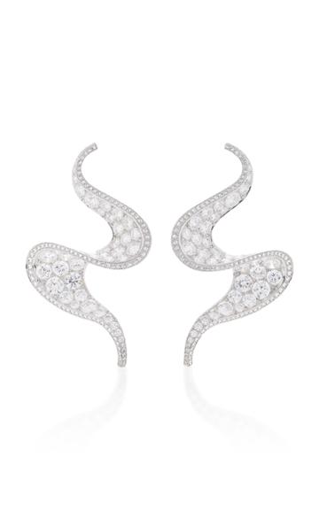 Reza M'o Exclusive: Spirale Earrings With Diamonds