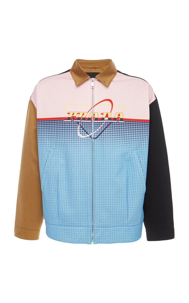 Prada Graphic Logo Jacket