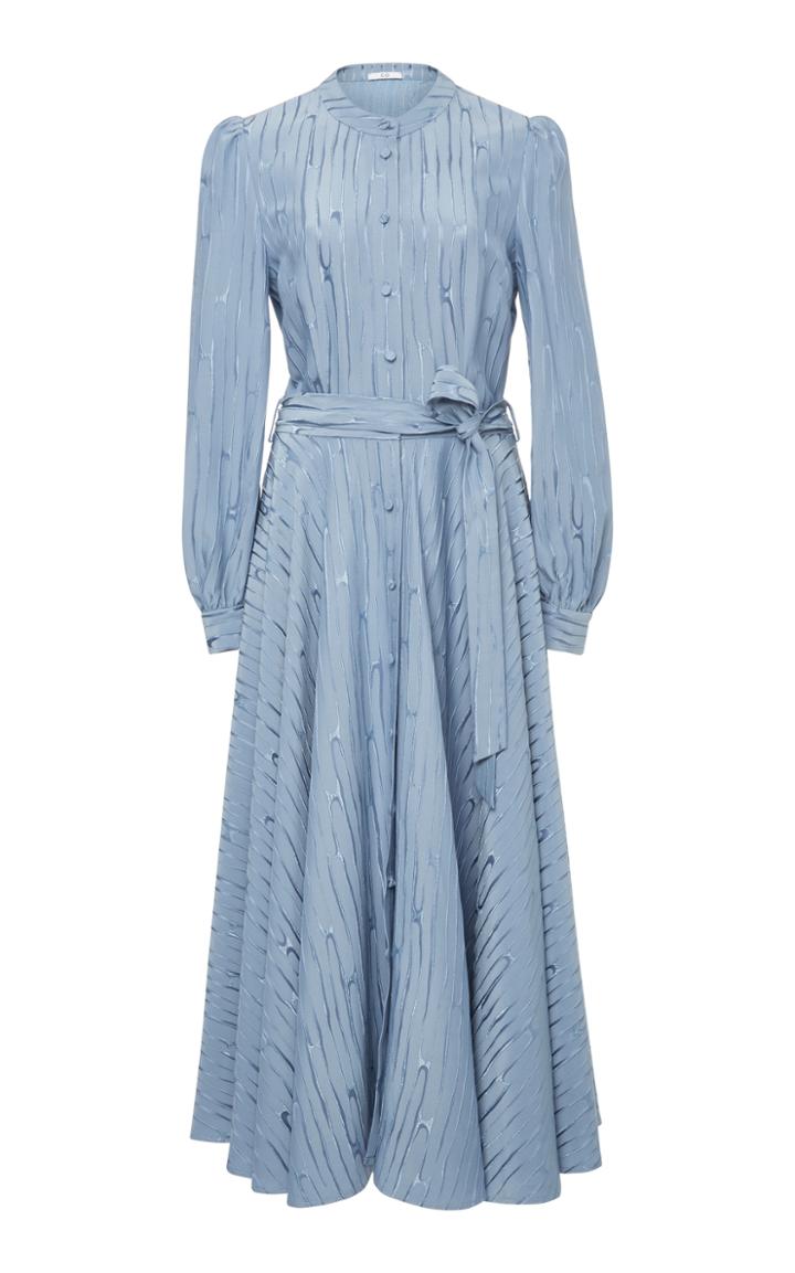 Co Button Down Midi Dress