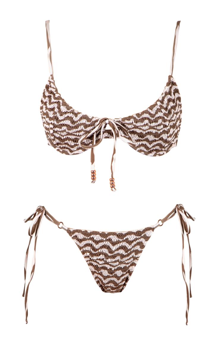 Moda Operandi Palm Viper Bikini Top