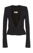 Alexandre Vauthier Fitted Wool Gabardine Jacket