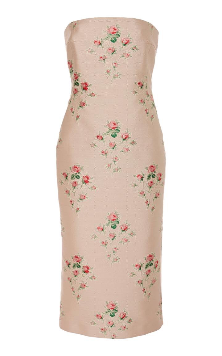 Brock Collection Pollie Printed Taffeta Dress