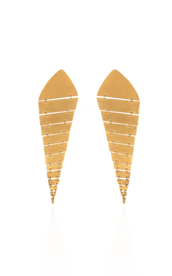 Moda Operandi Cano Fish Grande Earrings