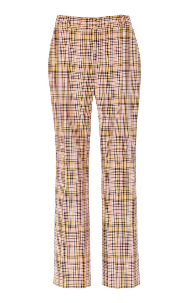 Carolina Herrera Straight-leg Cotton Trousers