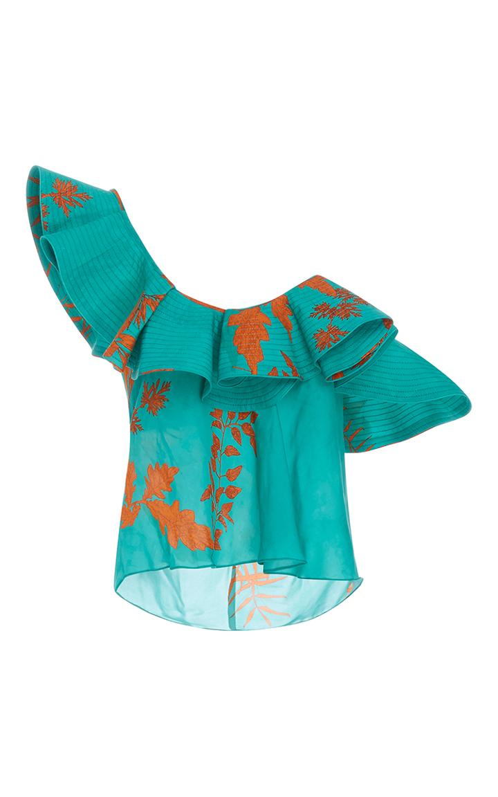 Johanna Ortiz M'o Exclusive Montigo Bay One Shoulder Top