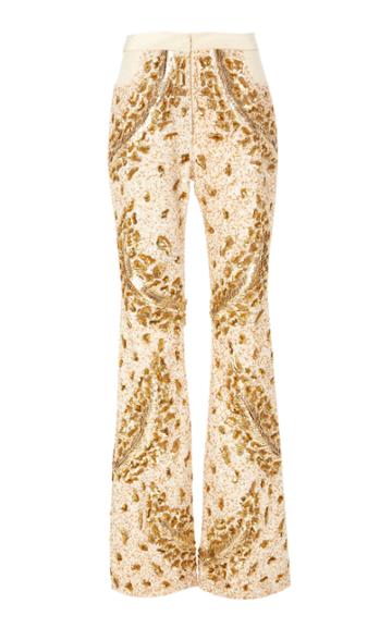 Khosla Jani M'o Exclusive: Embellished Flared Trouser