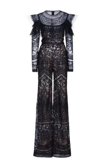 Naeem Khan Embroidered Jumpsuit