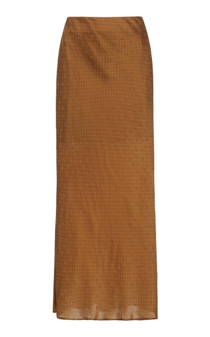 Moda Operandi Significant Other Atillio High-rise Cloque Skirt