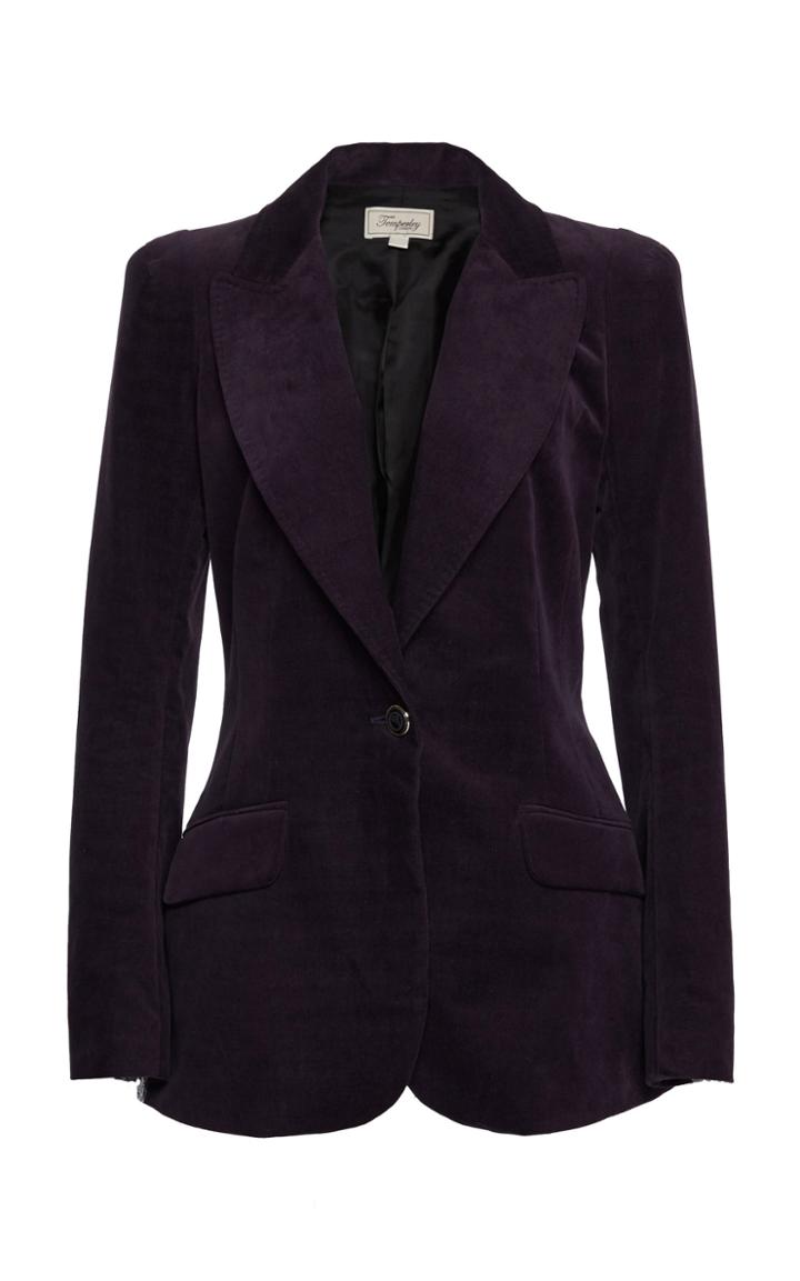 Temperley London Esmeralda Cotton Blazer