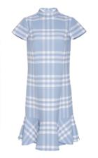 Oscar De La Renta Short Sleeve Day Dress