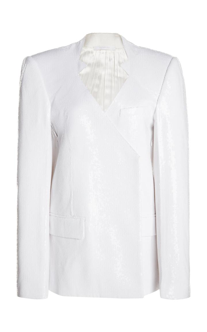 Moda Operandi Peter Do Cropped Cut-out Double-breasted Blazer