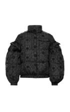 Moncler Genius + Simone Rocha Akela Floral-appliqud Shell Jacket