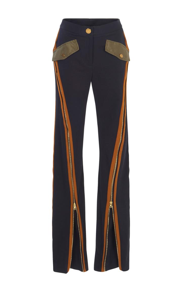 Peter Pilotto Gabardine Zip Trousers