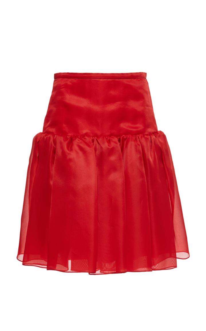 Rochas Organza Skater Skirt
