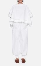 Moda Operandi Mark Kenly Domino Tan Theordora Cotton Cape Top