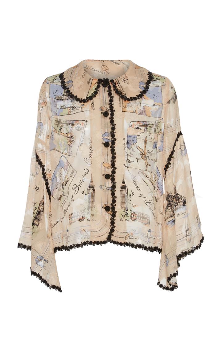 Anna Sui Momentos Of London Blouse