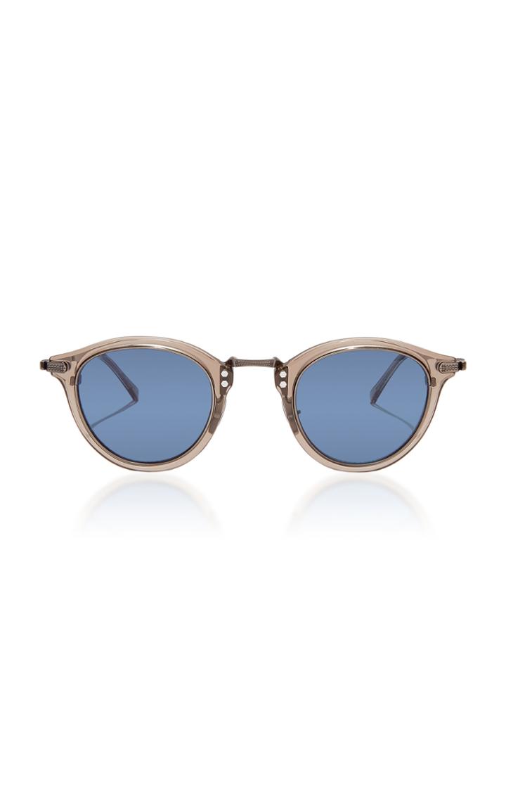 Mr. Leight Stanley S 44 Round-frame Acetate Sunglasses