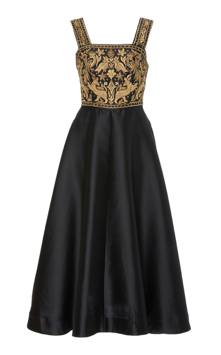Amelia Brown Beautiful Beasts Strap Dress