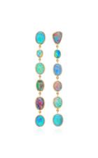Katherine Jetter One-of-a-kind Long Black Opal Drop Earrings