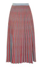 Proenza Schouler Striped Knit Jacquard Midi Skirt