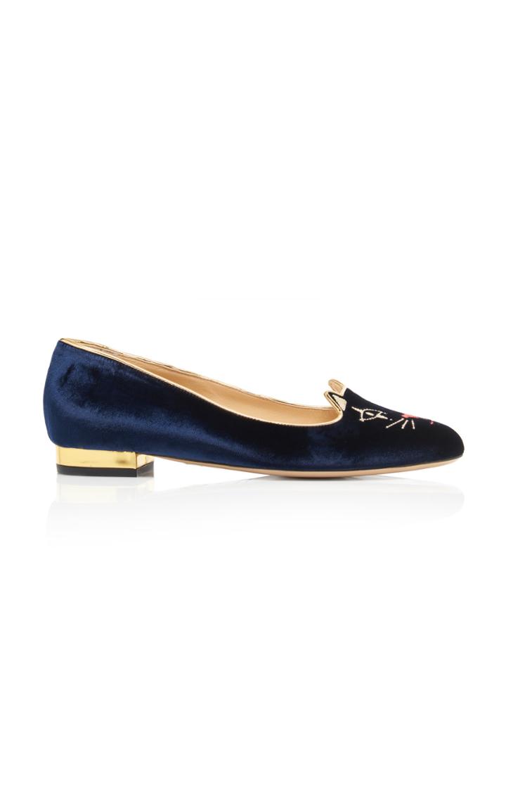 Charlotte Olympia Pierrot Kitty Flat