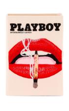 Moda Operandi Olympia Le-tan Playboy Lips Embroidered Clutch