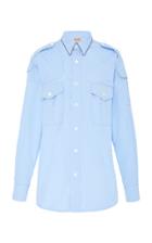 N 21 N&deg;21 Lucille Poplin Button Up Shirt