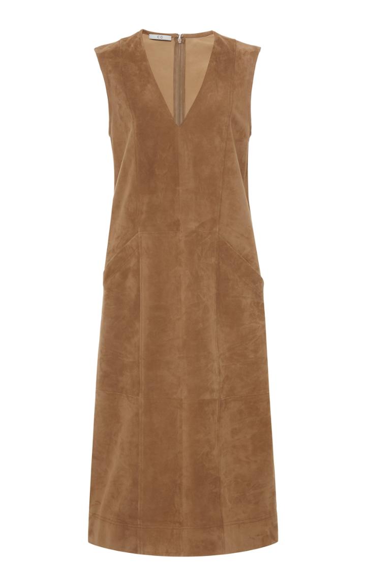 Moda Operandi Co Suede Shift Dress Size: S