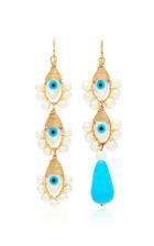 Beck Jewels Evil Eye 'figue' Mix 3 Earrings