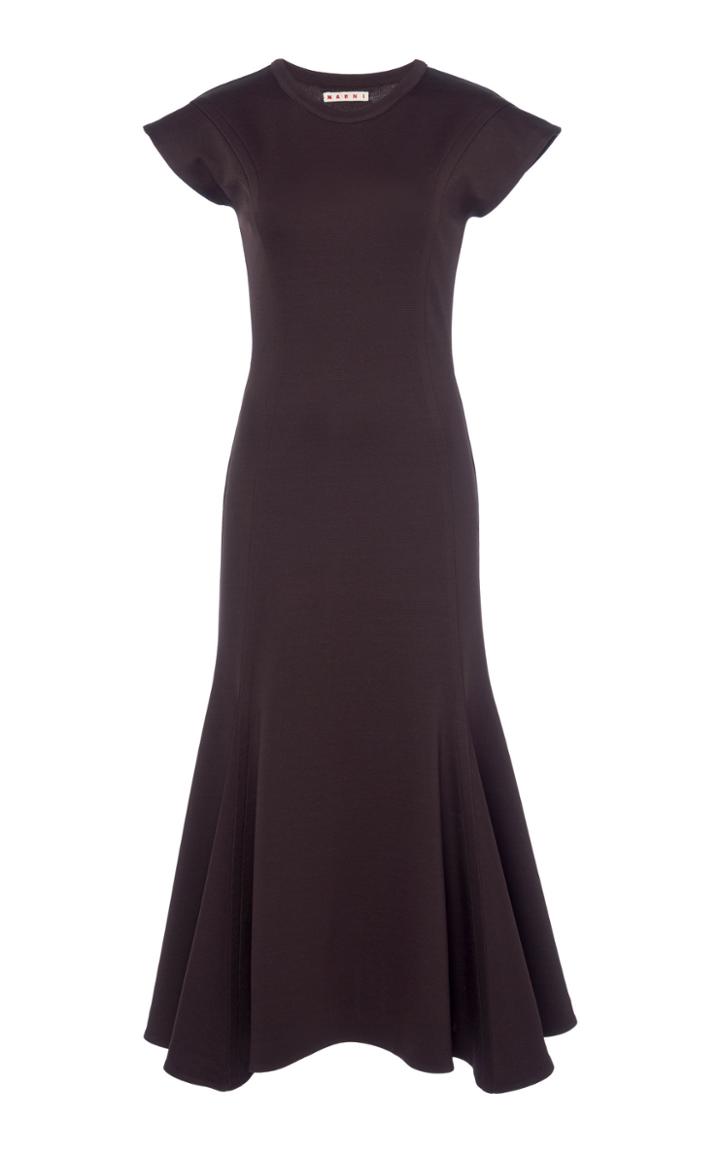 Moda Operandi Marni Seamed-detail Ponte Midi Dress Size: 38