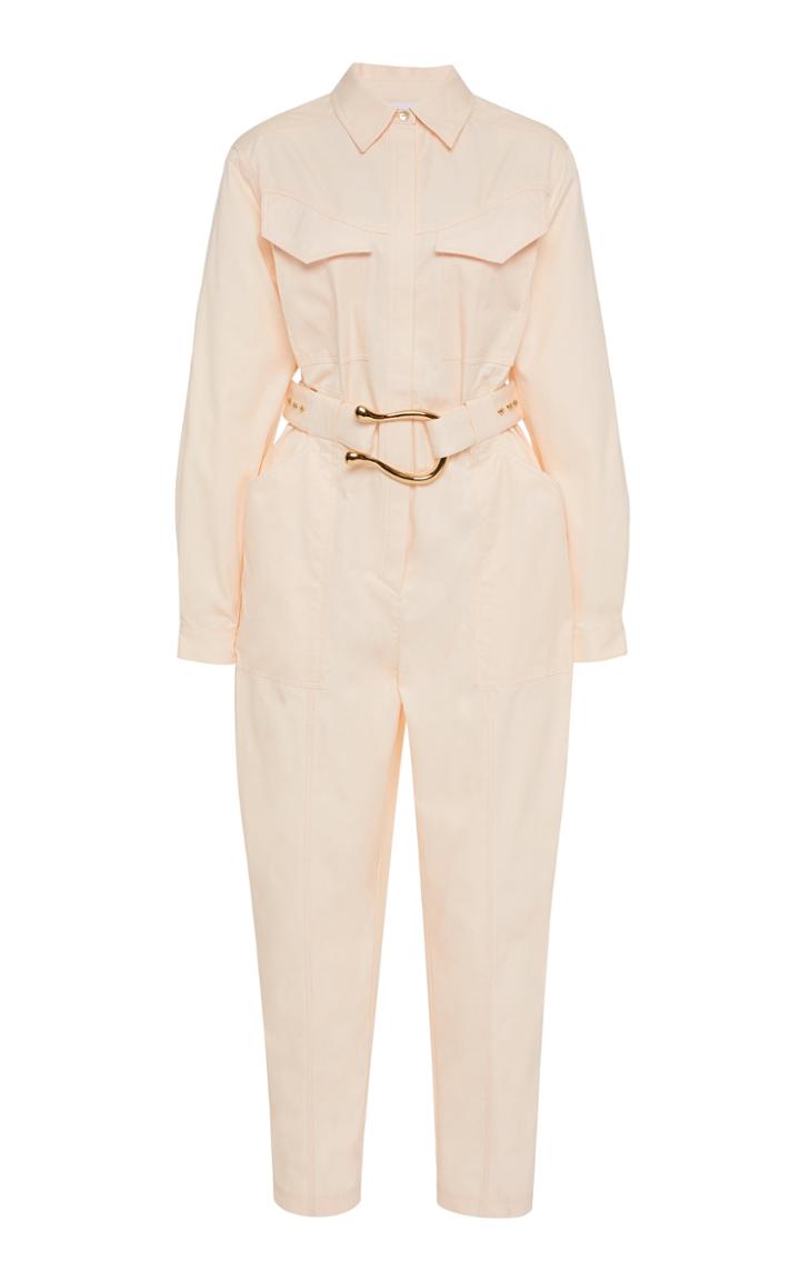 Acler Battan Boiler Cotton Straight-leg Jumpsuit