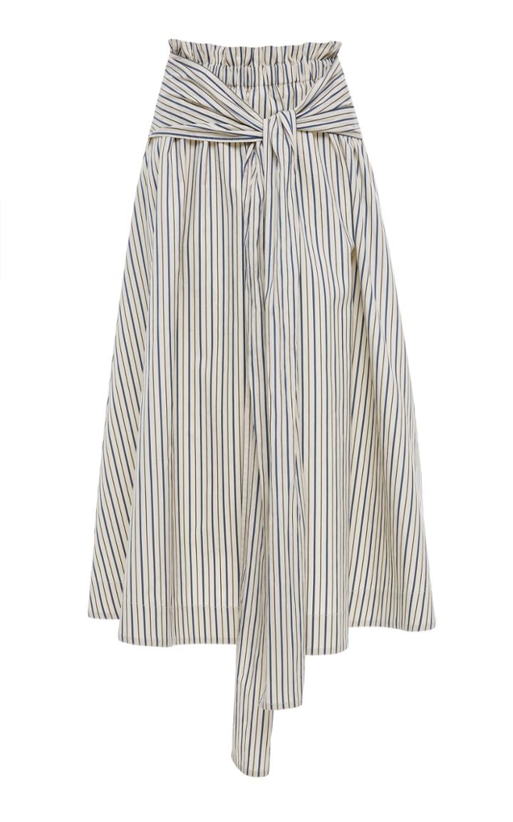 Rosetta Getty Wrap Panel Skirt