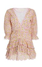 Moda Operandi Loveshackfancy Marquise Cotton Mini Dress