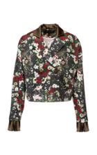 Anouki Flower Print Two Breasted Blazer