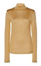 Acne Studios Elin Lurex Turtleneck Sweater Size: S